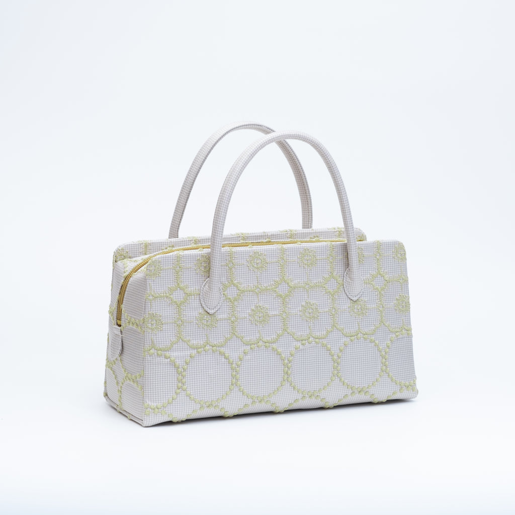 利休バッグ 『アネモネ×タンバリン』