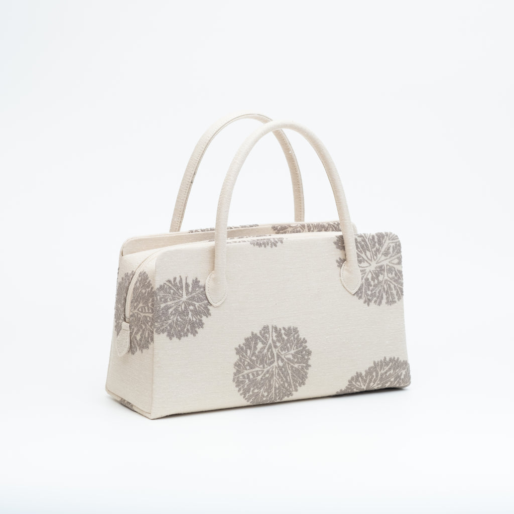 利休バッグ 『forest dot グレー』