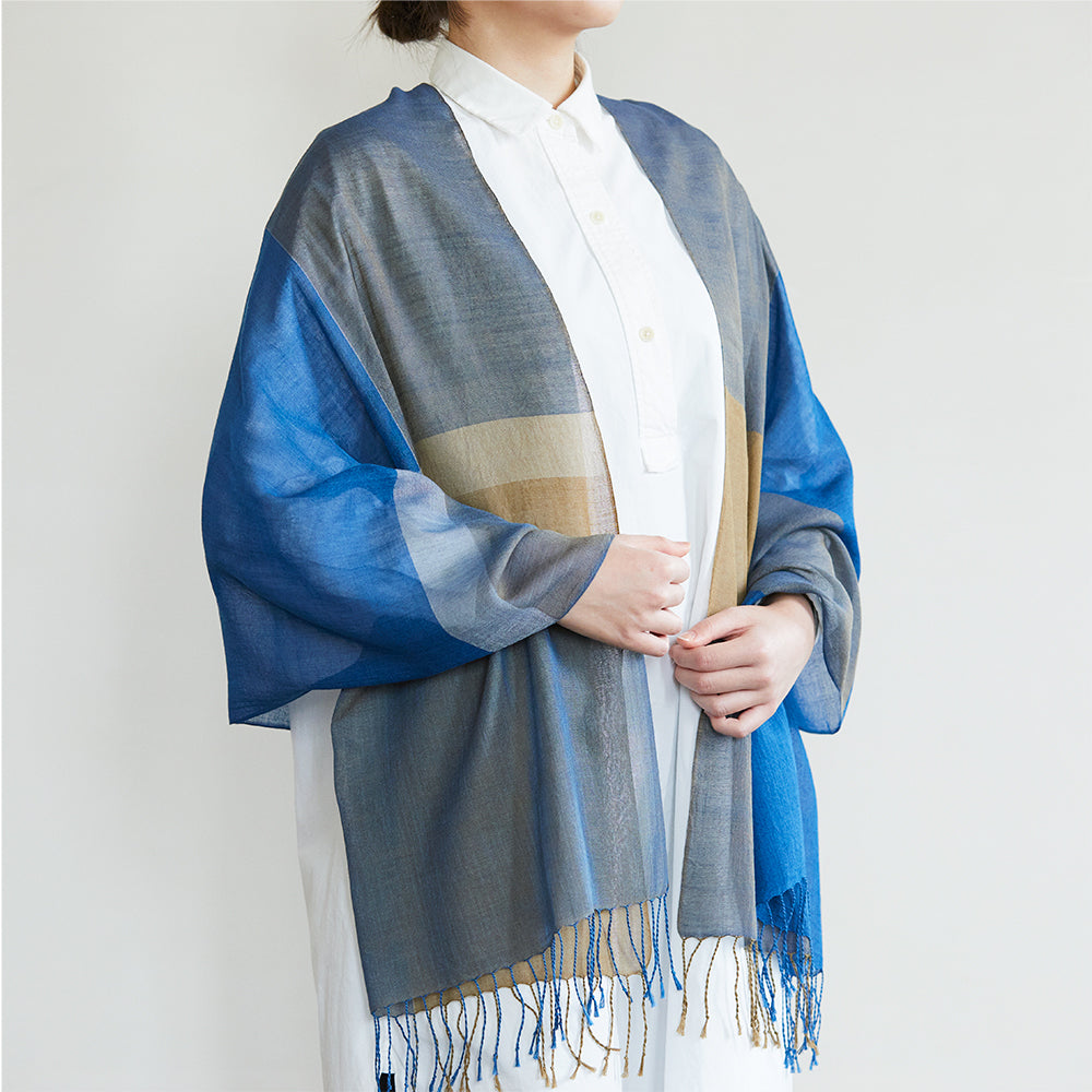 色合わせストール 広重