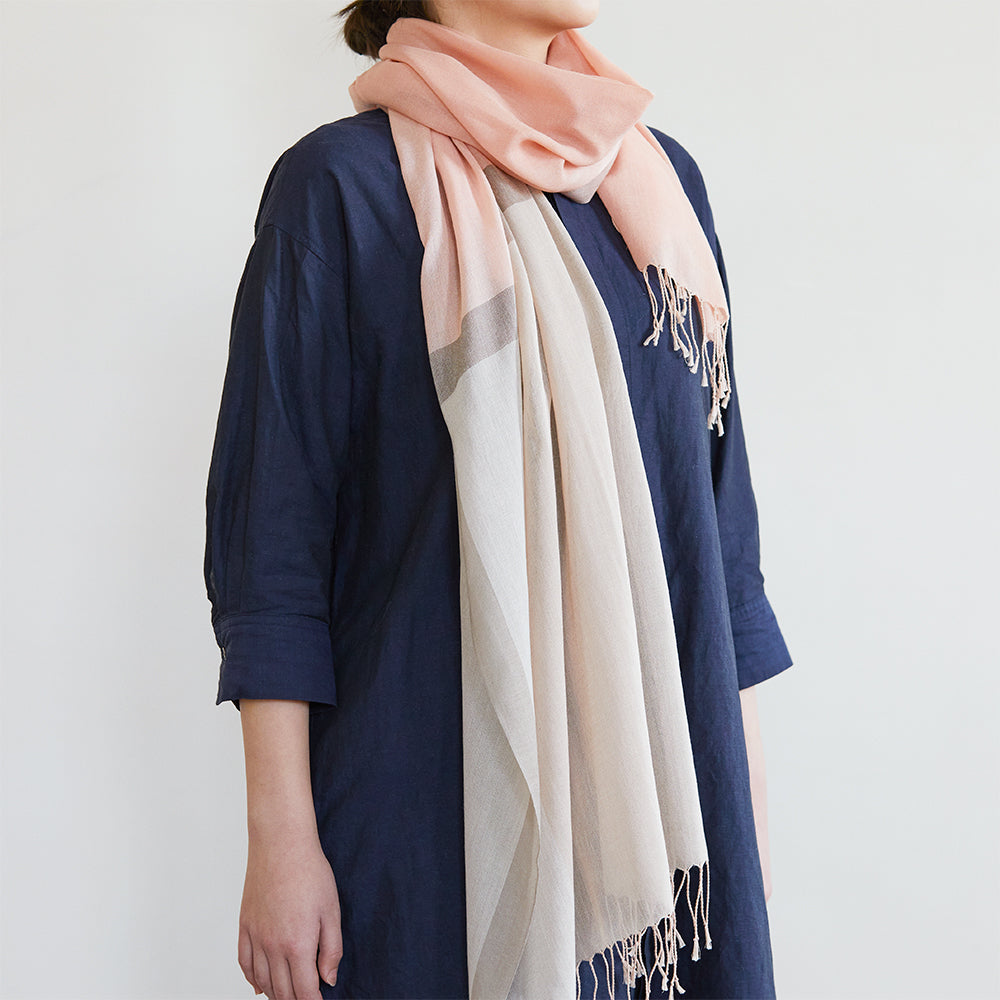 色合わせストール プラタ − ここにある桜