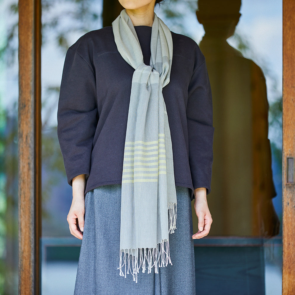 色合わせストール 玄鳥