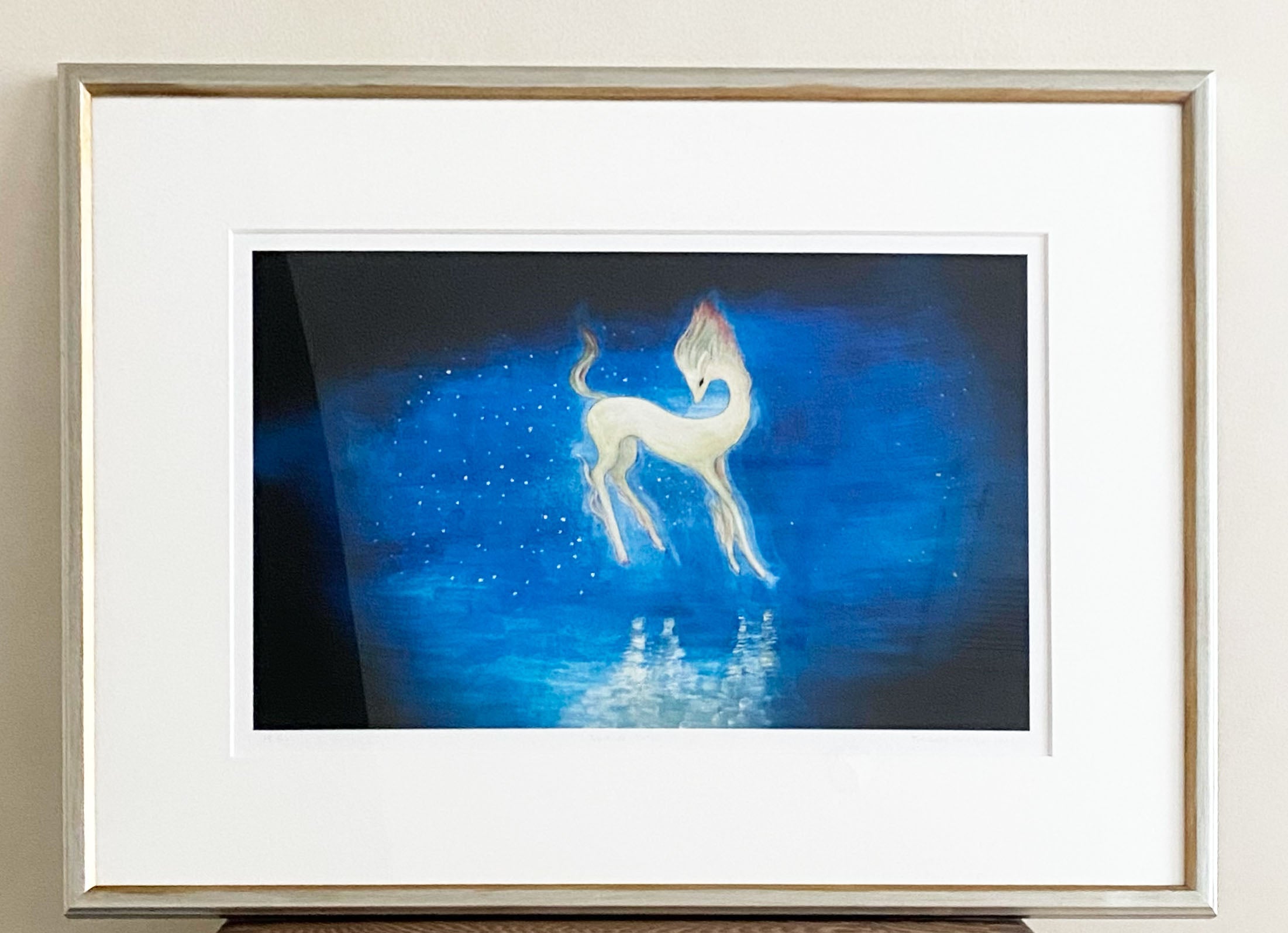 〈予約販売〉「メテオの夜」- 絵本『メテオ』原画複製デジタルアートプリント・ソルグラフ