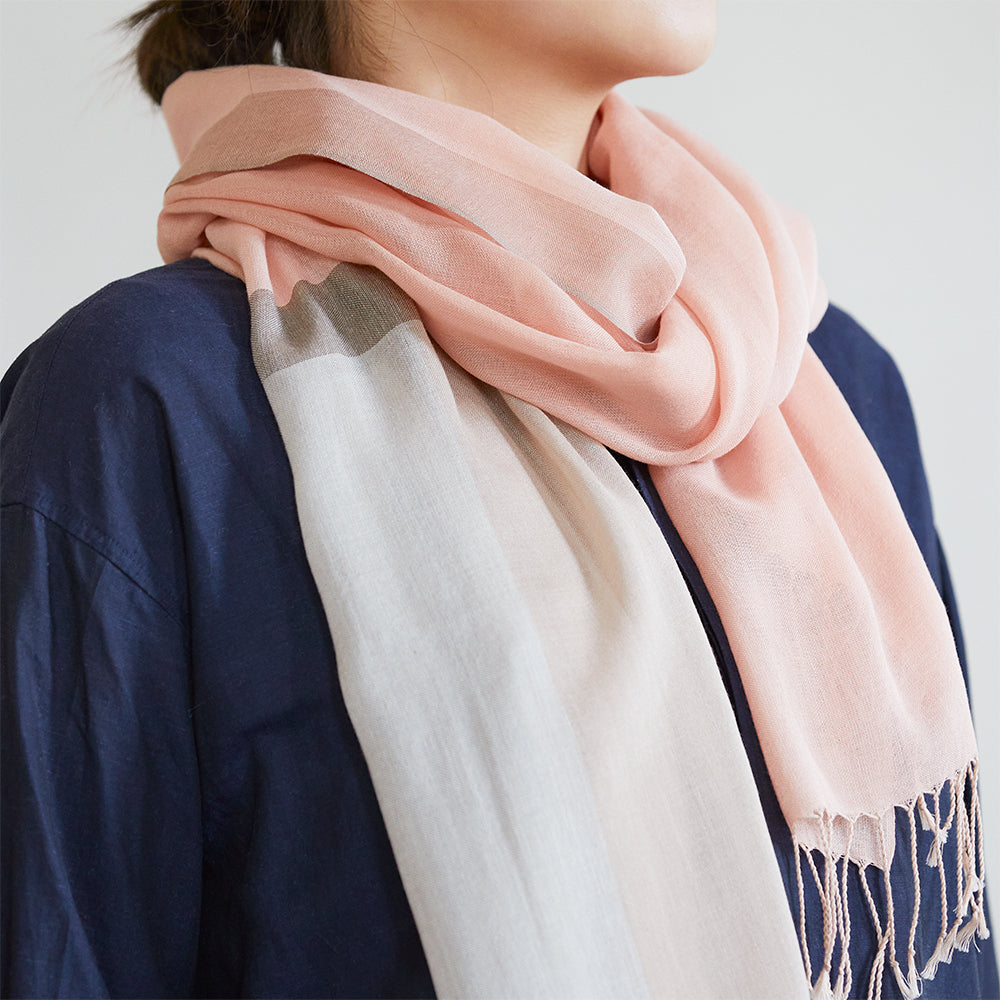 色合わせストール プラタ − ここにある桜