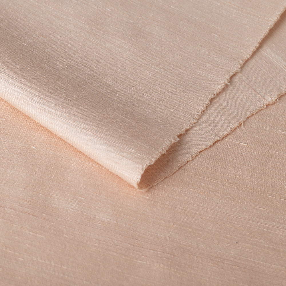 紬の色無地 桜花