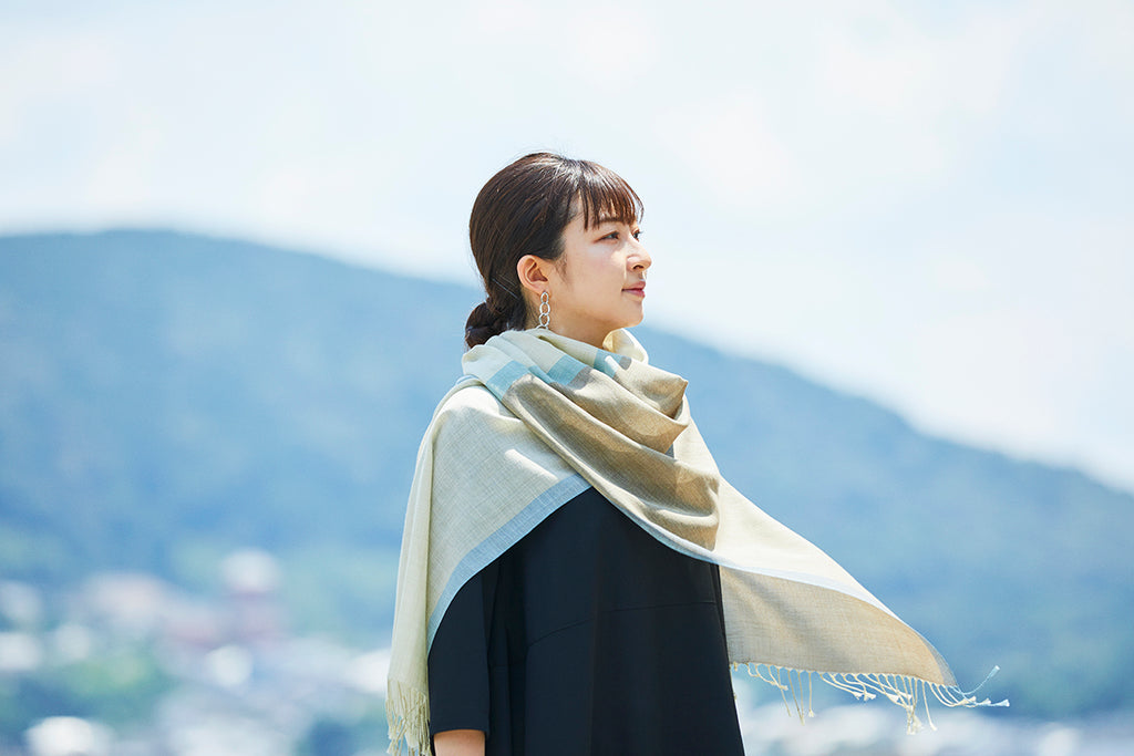 「アトリエシムラのストール2021 秋」展