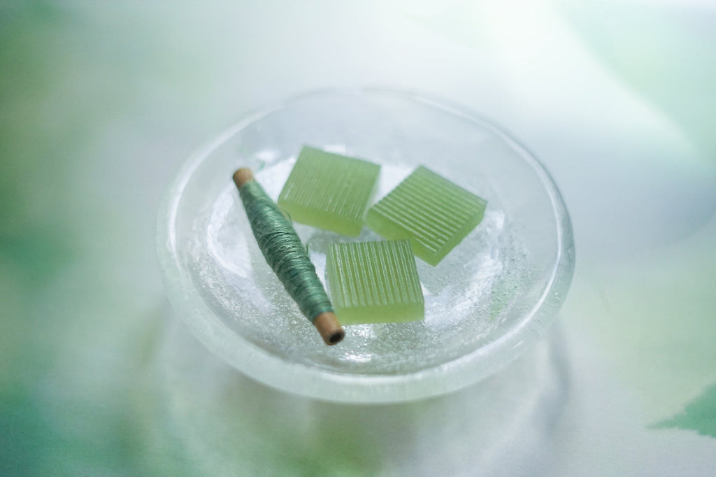 【7月4日発売】YUKI FUJIWARA × atelier shimura コラボレーション菓子  四季の菓「夏 − 緑」