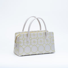 利休バッグ 『アネモネ×タンバリン』 - アトリエシムラ