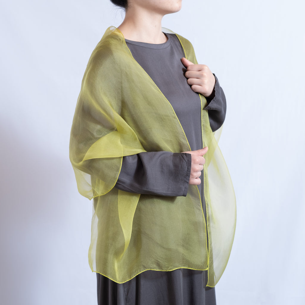 オーガンジーストール 野人参