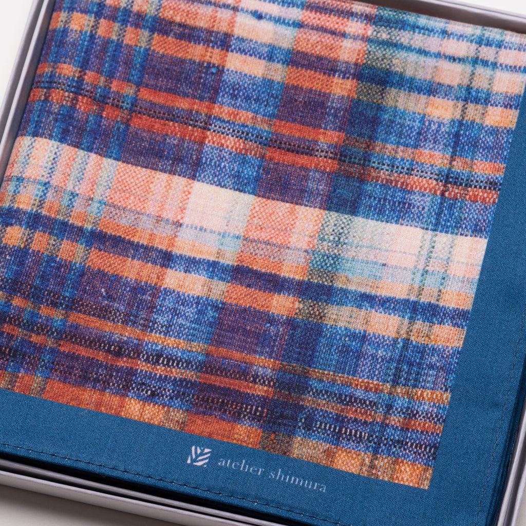 ふくみハンカチーフ「撫子(なでしこ)」