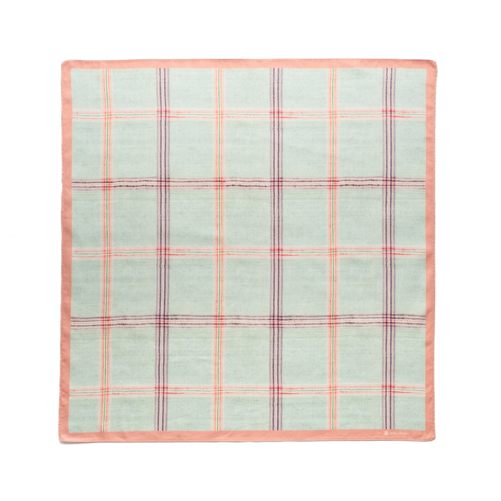 ふくみハンカチーフ「花潜り（はなむぐり）」