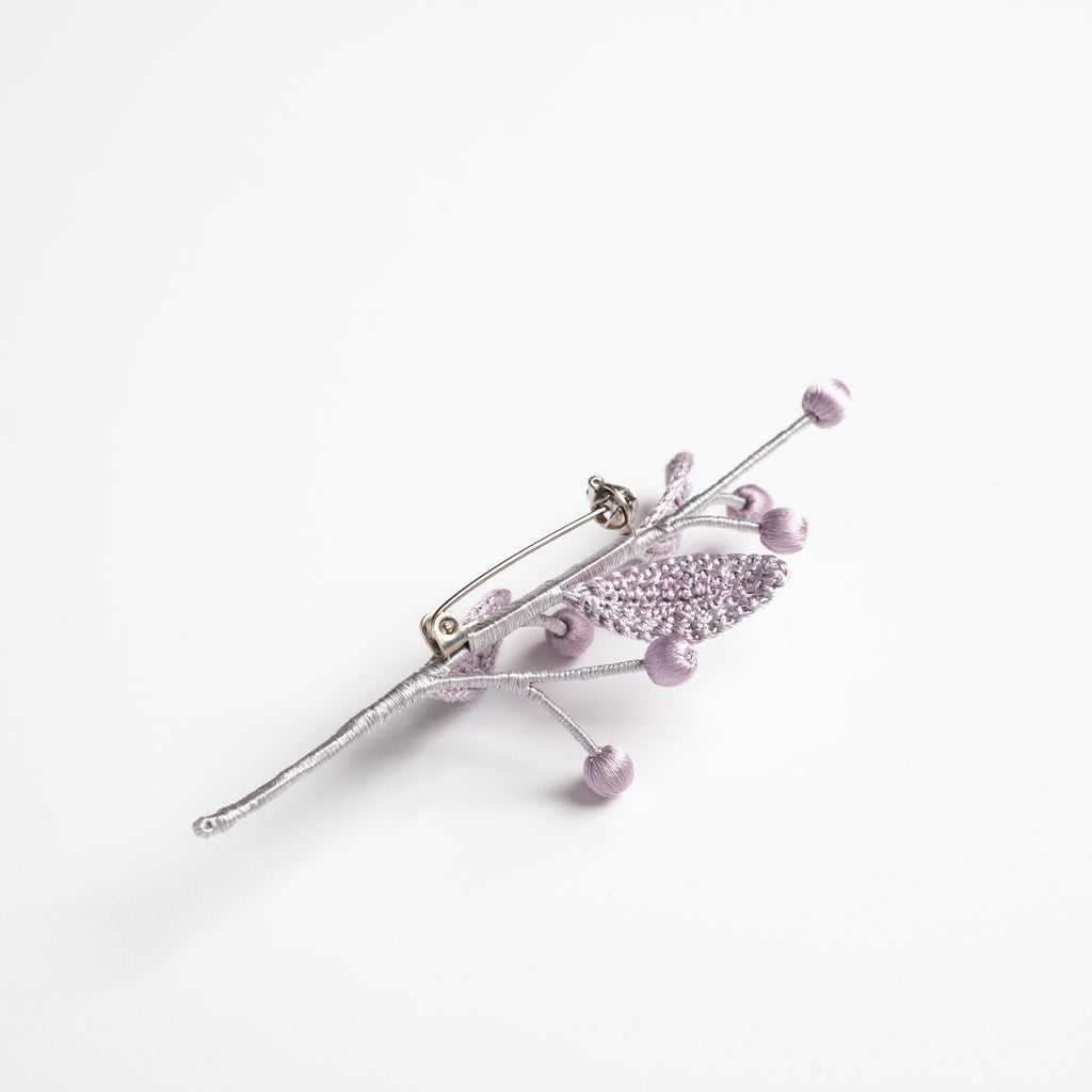 AFLO+（アフロプリュス）×atelier shimura　彩ひと枝　紫根