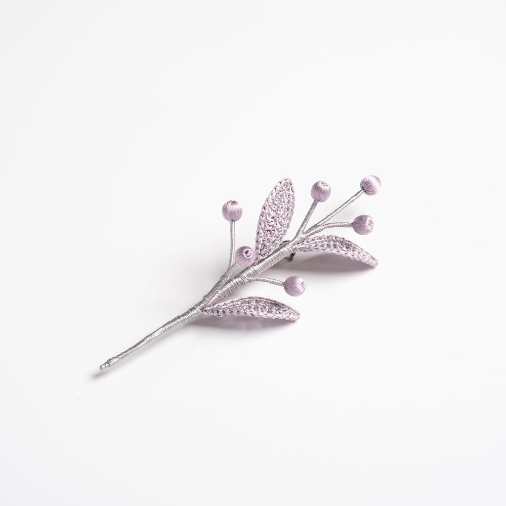 AFLO+（アフロプリュス）×atelier shimura　彩ひと枝　紫根
